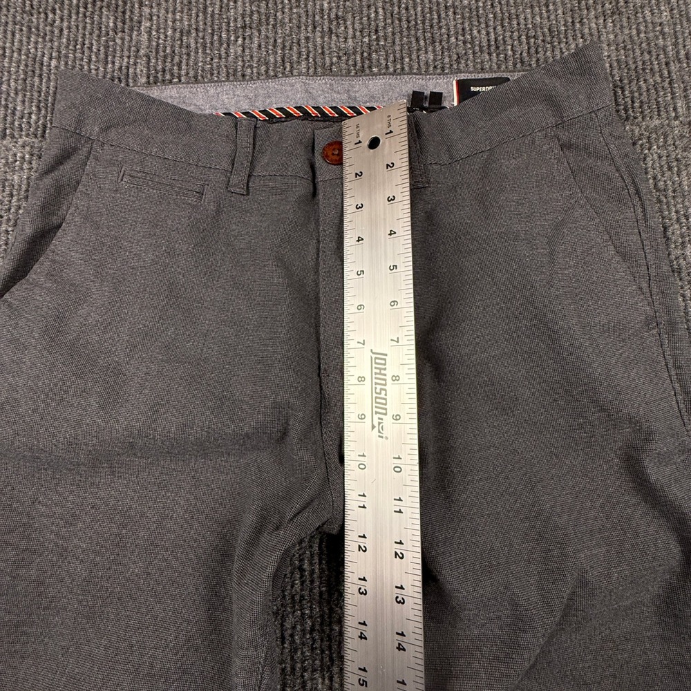 Superdry Osaka Team Mens 34W 32L Grey Slim Chino Pants M7010192A - Picture 6 of 14